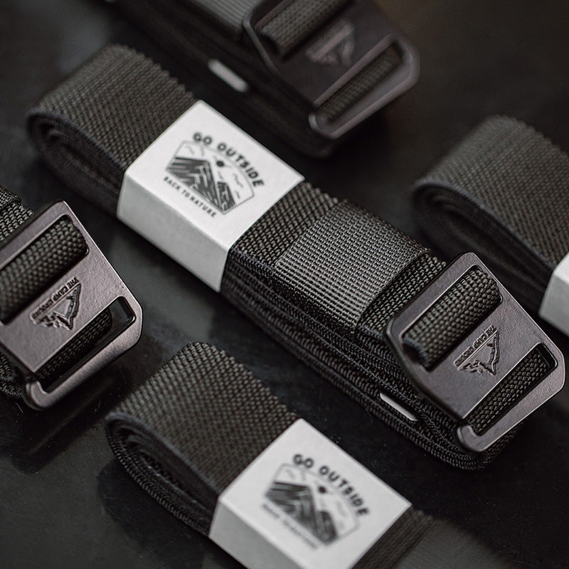 山系機能多功能編織腰帶包包肩帶褲帶皮-Retro's Wear