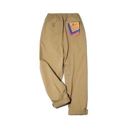 馬登工裝Easypants寬鬆休閒褲春秋軍綠鬆緊束脚長褲子男-Retro's Wear