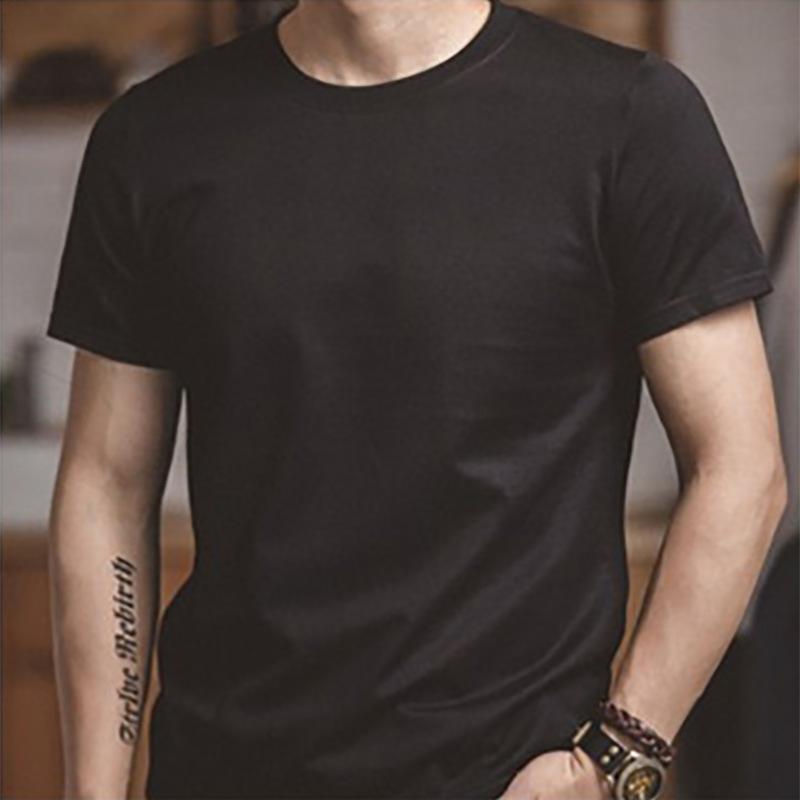 美式白色t恤內搭短袖打底衫上衣男體恤-Retro's Wear