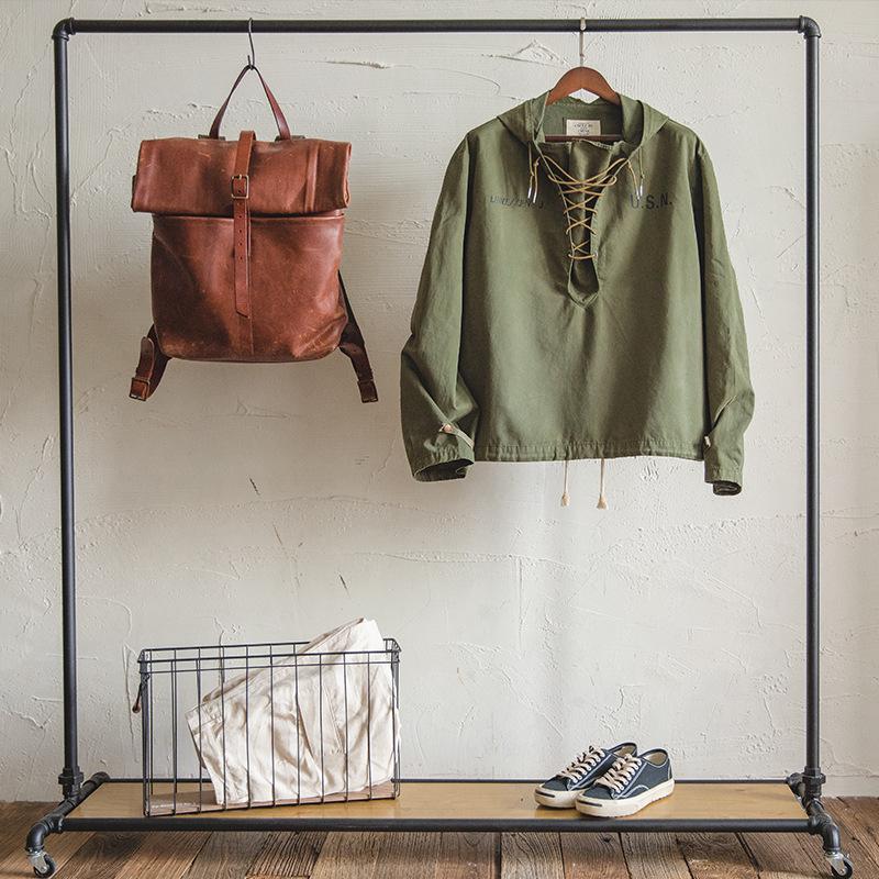 馬登工裝美式軍事風甲板服短款風衣外套衛衣男-Retro's Wear