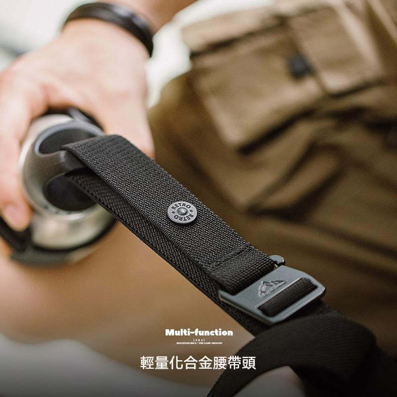 山系機能多功能編織腰帶包包肩帶褲帶皮-Retro's Wear