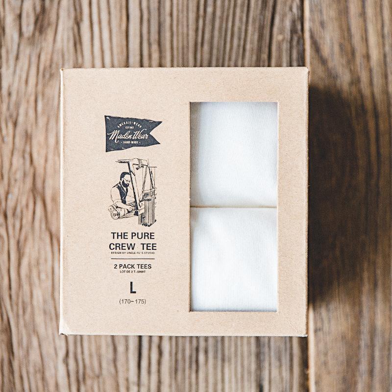 美式白色t恤內搭短袖打底衫上衣男體恤-Retro's Wear