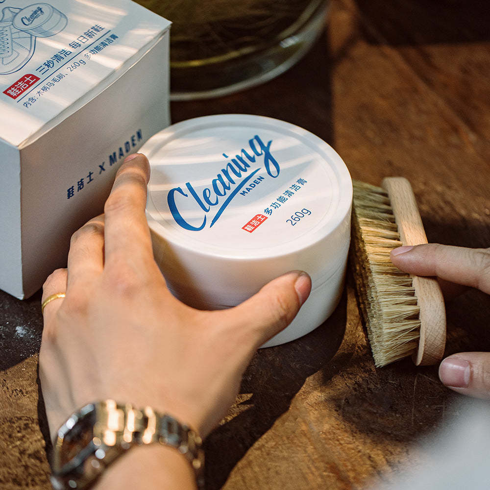 多功能清潔膏去汙去黃增白去氧化刷鞋專用清潔套裝擦鞋子清潔劑-Retro's Wear