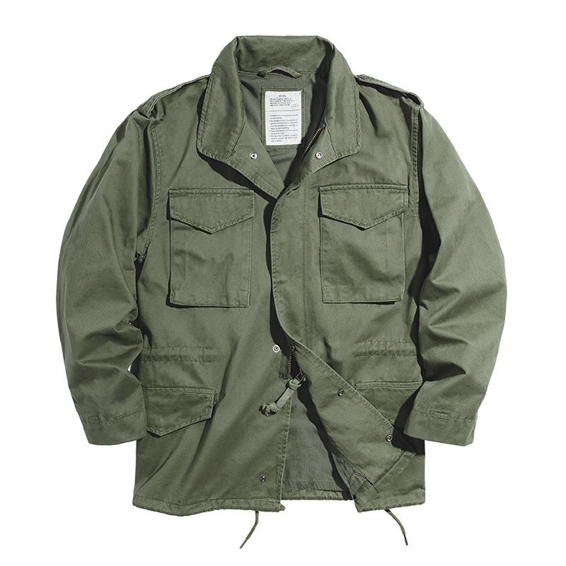 馬登工裝美式M65野戰夾克阿美哢嘰風衣複刻多口袋工裝外套男-馬登工裝