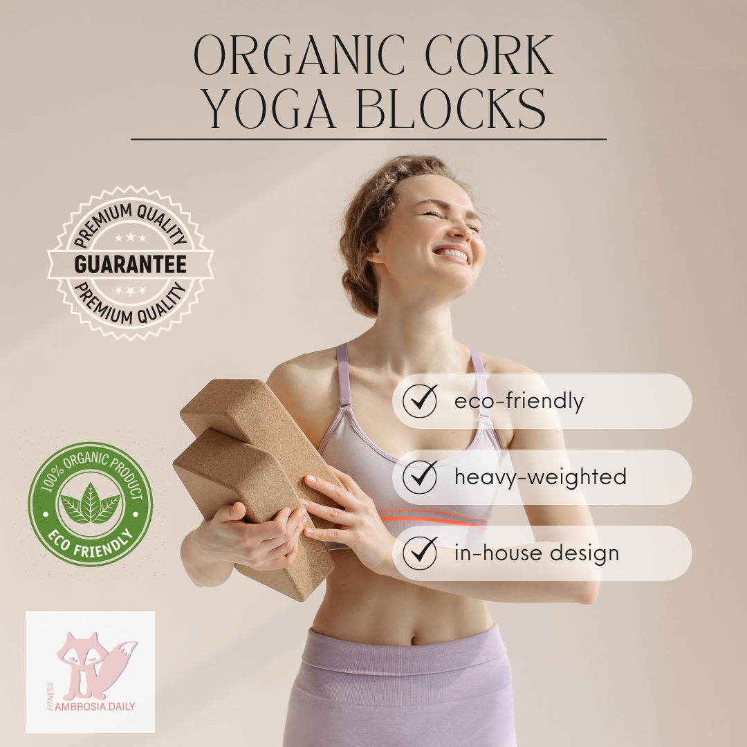 Organic Cork Yoga BlockAmbrosia DailyMaterial• Fastgrowing