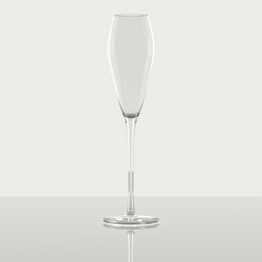 Professional Crystal Tulip Champagne Glasses - 272ml -Ambrosia Daily