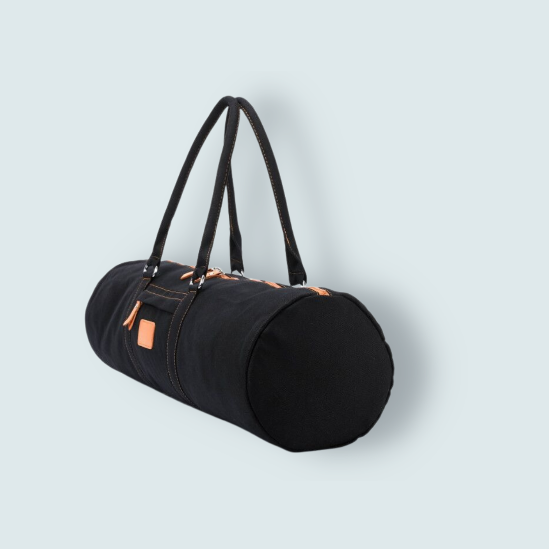 Smart Yoga Mat Duffle Bag Hand or Shoulder Carrier - Black-Ambrosia Daily