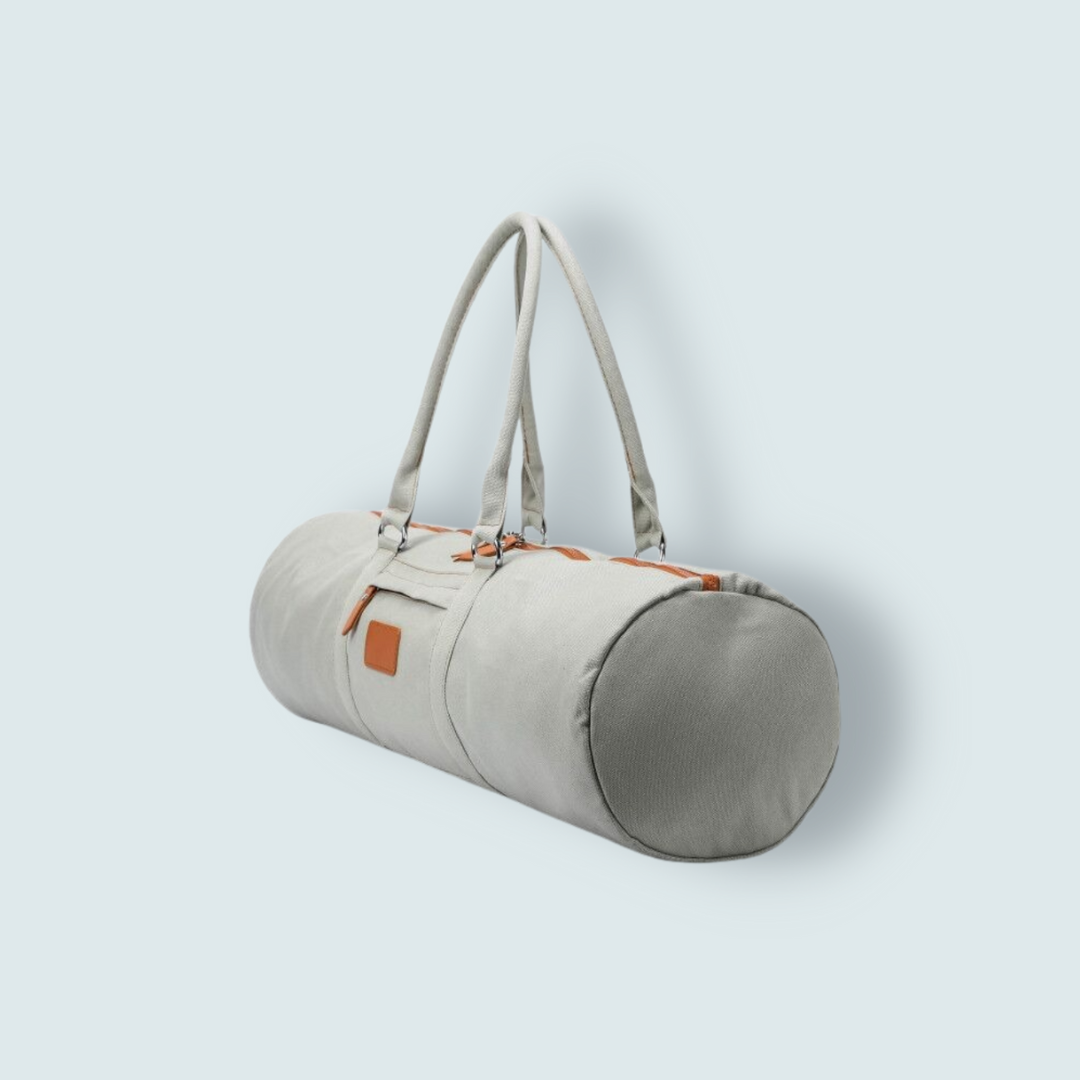 Smart Yoga Mat Duffle Bag Hand or Shoulder Carrier - Grey-Ambrosia Daily
