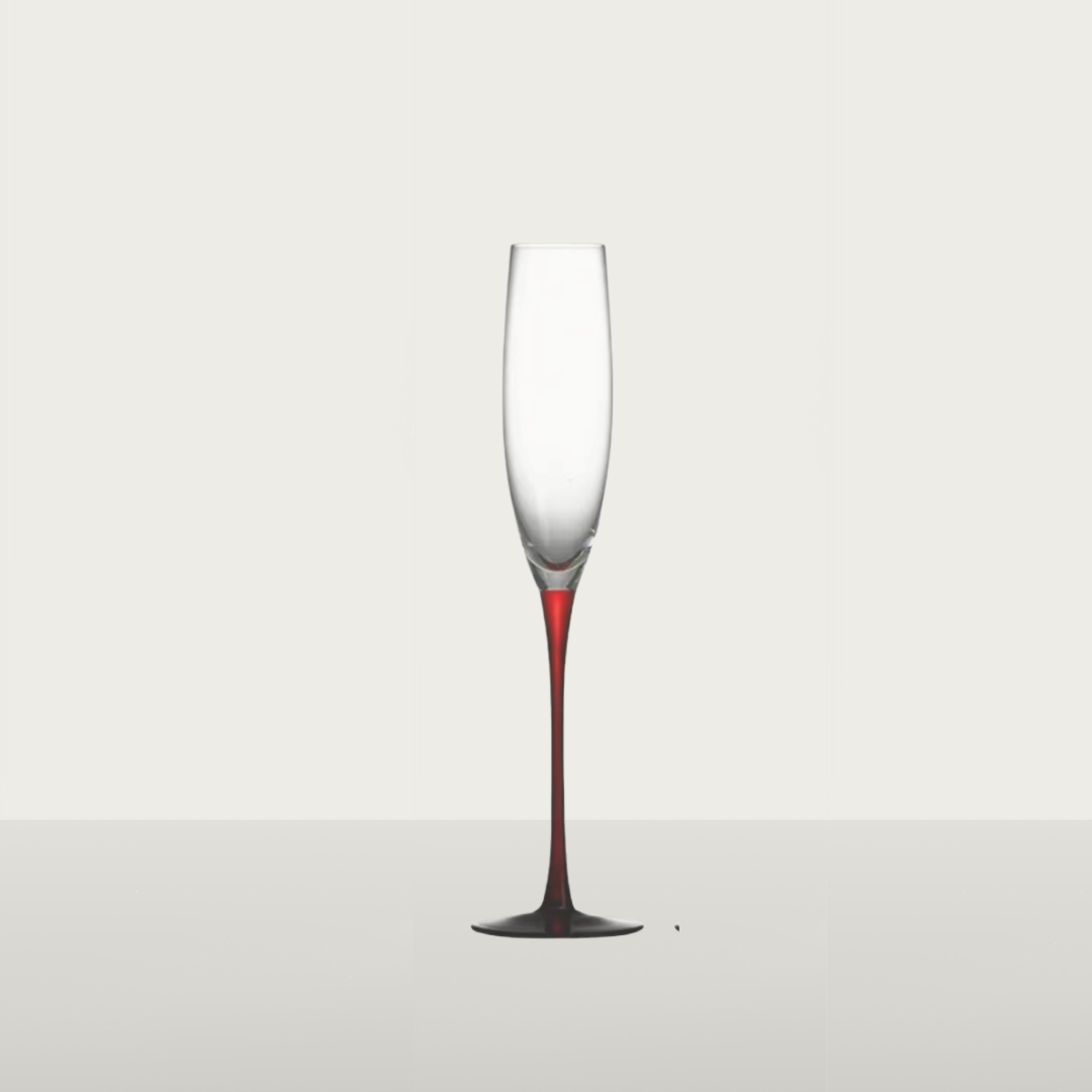 Ambrosia Grand Cru Rouge Slim Tulip Champagne Glass Set of 2