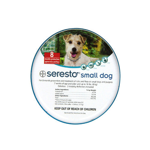 Bayer Seresto Flea and Tick Collar for Pet (for small dogs) - Little Cherry