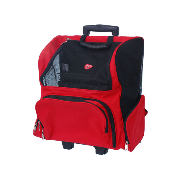 Oxford Travel Trolley (Red) - Little Cherry