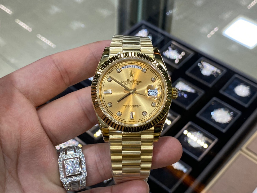 VIP私人訂製18K包金鑲鑽