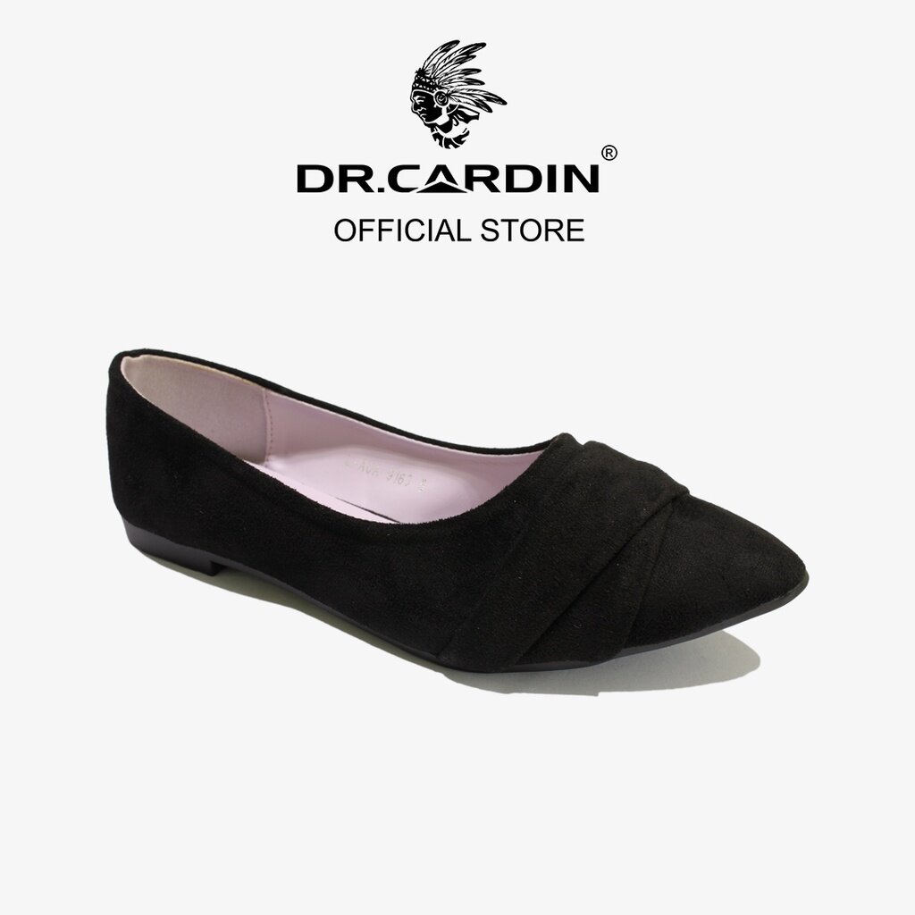 Dr Cardin Ladies Slip on Flexi Flats L-AUA-9163