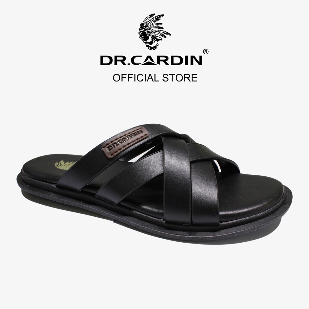 Dr Cardin Men Comfort Strappy Faux Leather Sandals D-ZA-7935