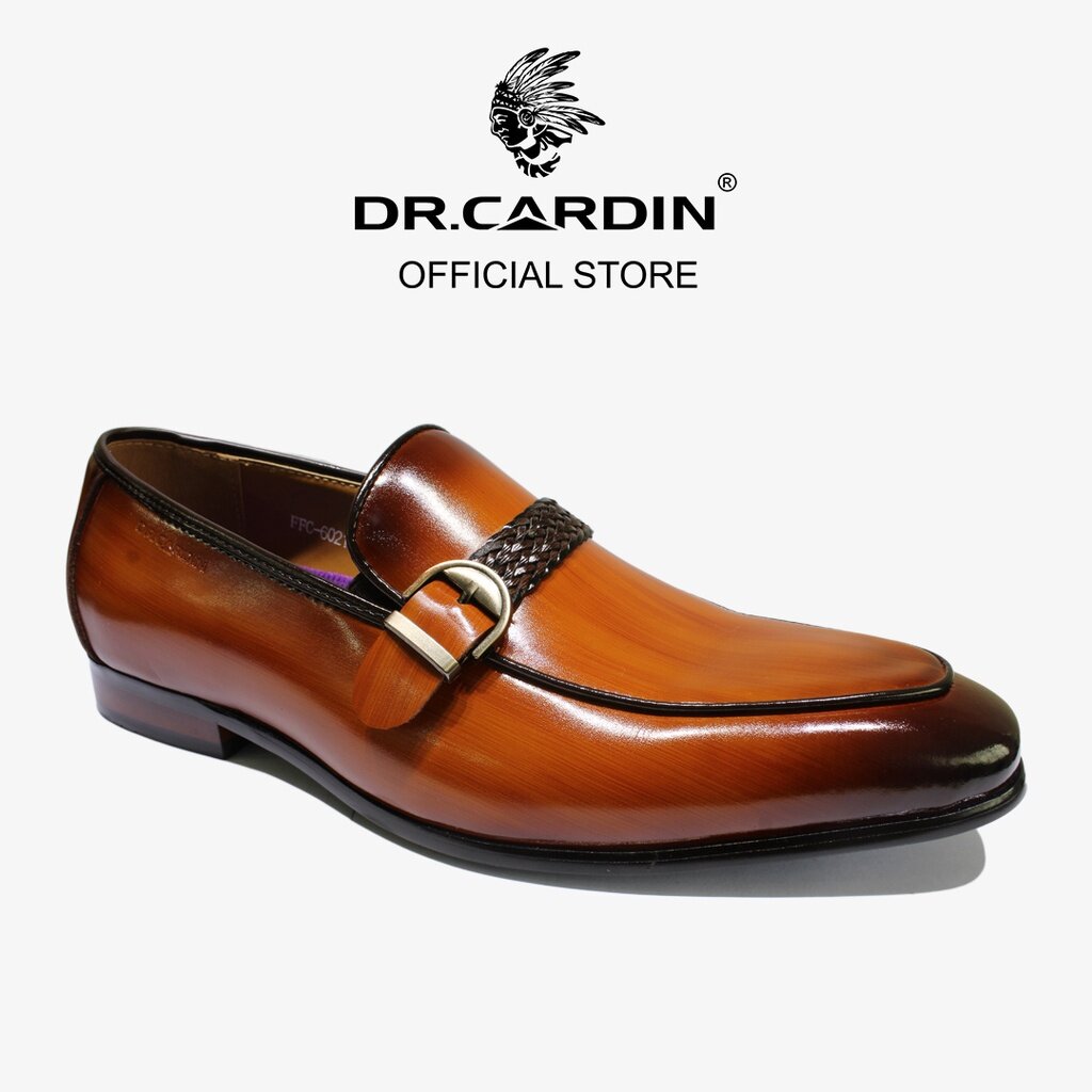 Dr. Cardin Men Jetaire Premium Italian Craftsmanship Leather Slip-on Shoes FFC-6021