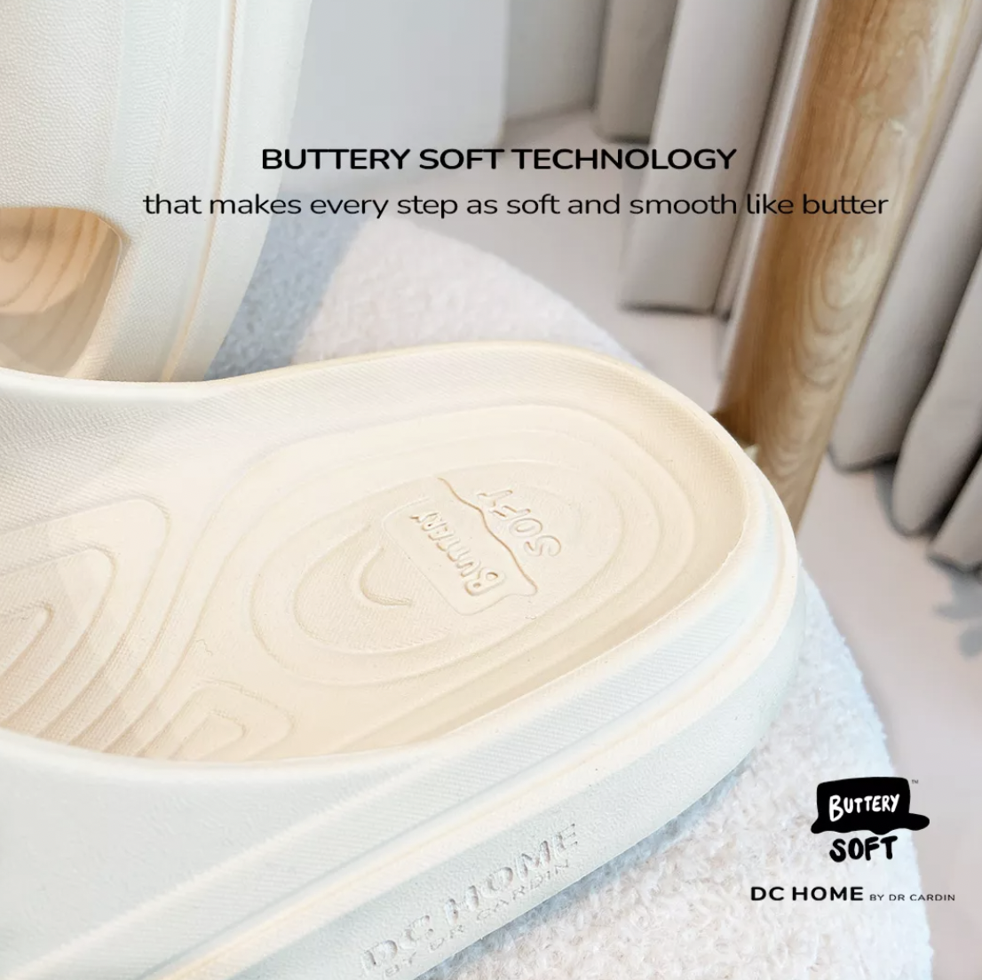 DC Home Sandals powered by Buttery Soft Technology