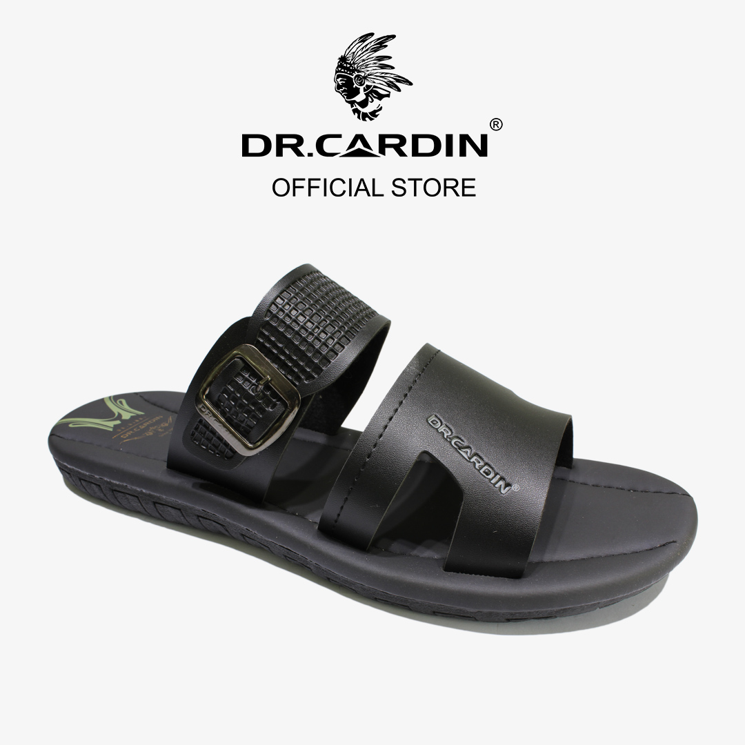 Dr Cardin Synthetic Leather Cushioned Men Sandals D-GHN-7963