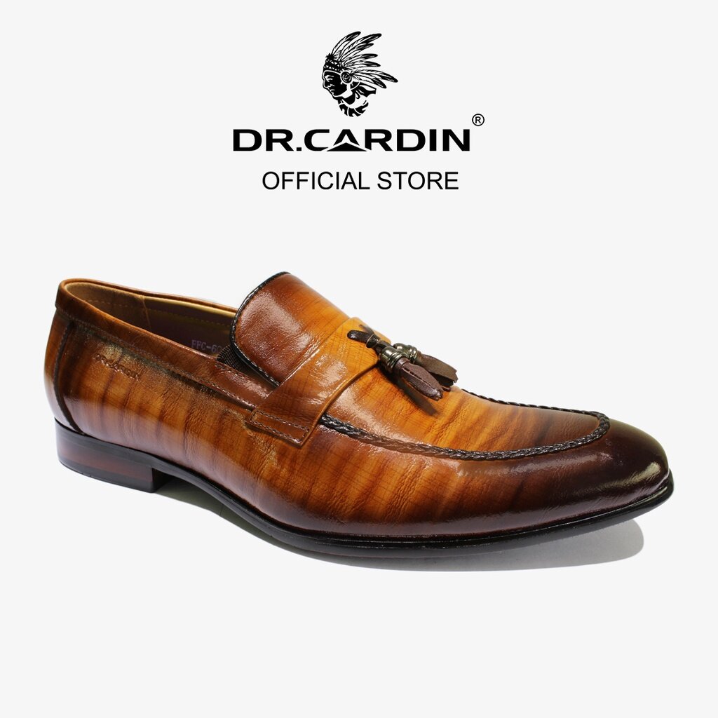 Dr. Cardin Men Jetaire Premium Italian Craftsmanship Leather Slip-on Shoes FFC-6022
