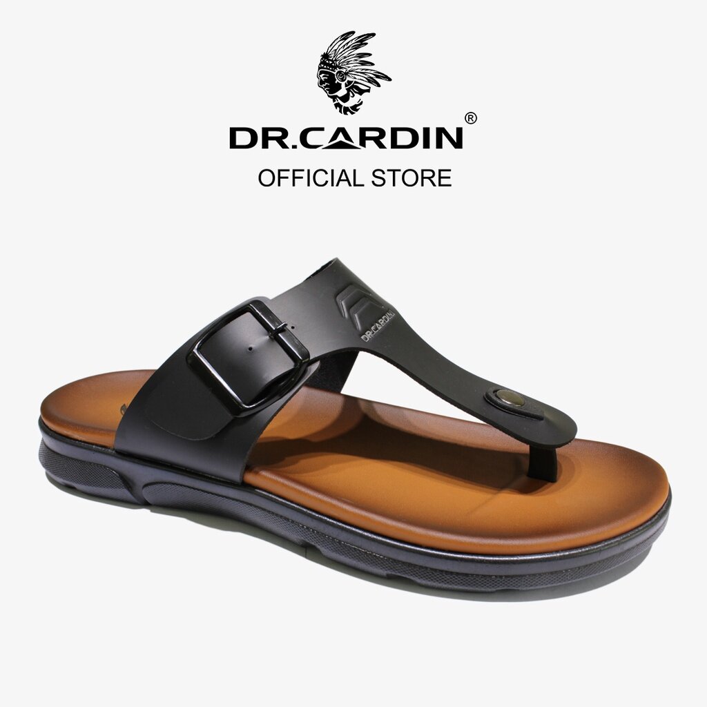 Dr Cardin Men Comfort Sandals with Buckle Detailing D-AC-7930