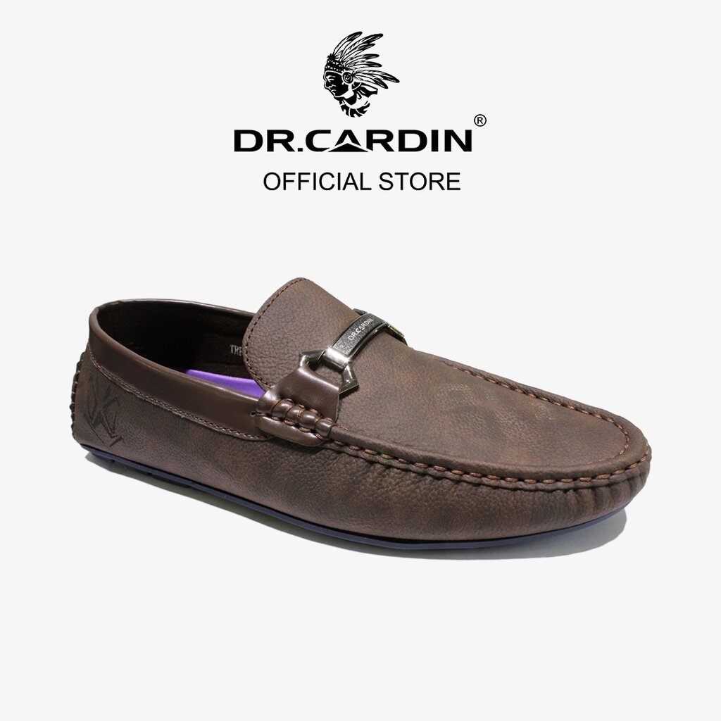 Dr Cardin Men Faux Leather  Slip-On Moccasin Shoe TRF-60195