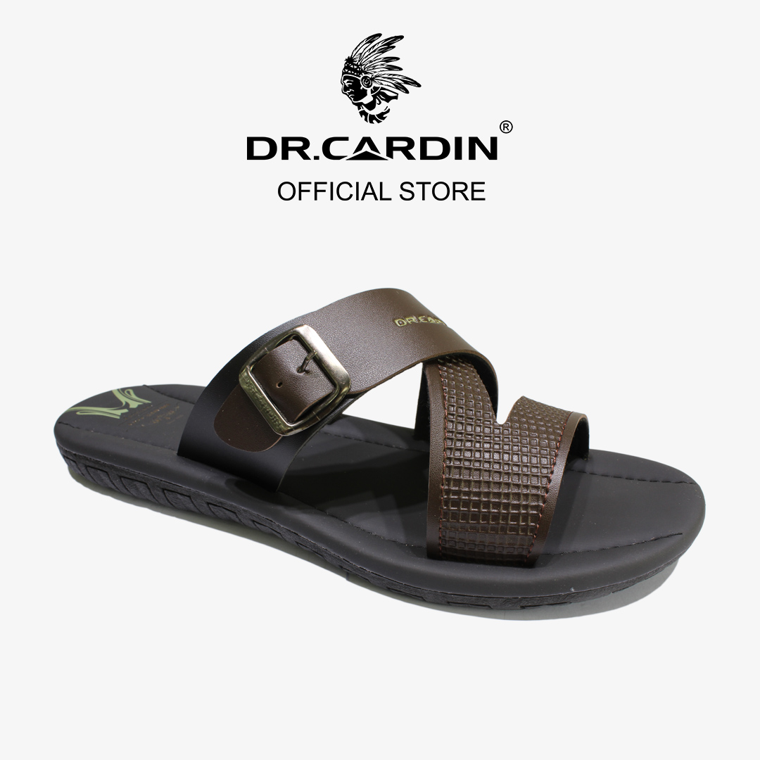 Dr Cardin Synthetic Leather Cushioned Men Sandals D-GHN-7962