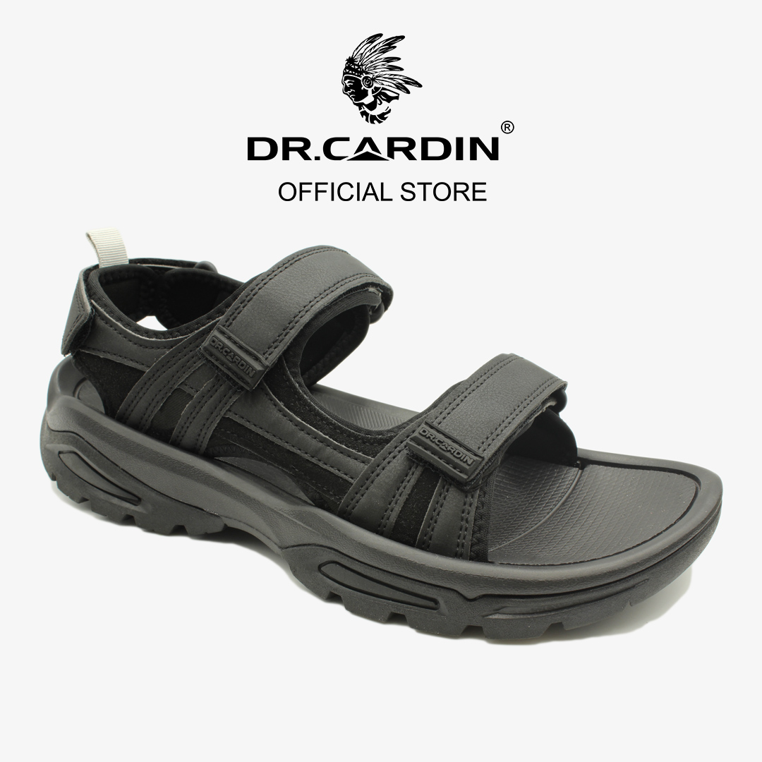 Dr Cardin Faux Leather Cum Fabric Men Chunky Sport Sandal D-HOL-7951