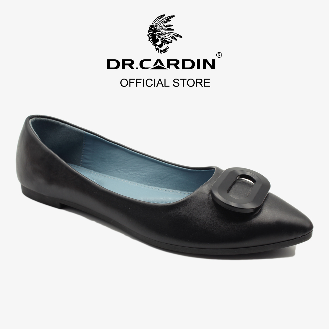 Dr Cardin Ladies Slip on Flexi Flats L-AGG-8927