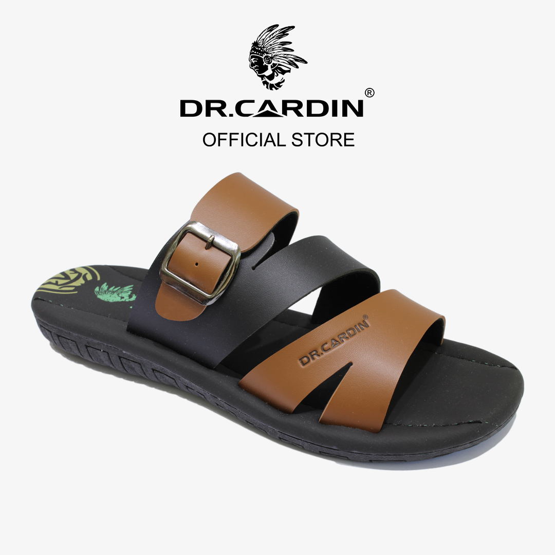 Dr Cardin Synthetic Leather Cushioned Men Sandals D-GHL-7831