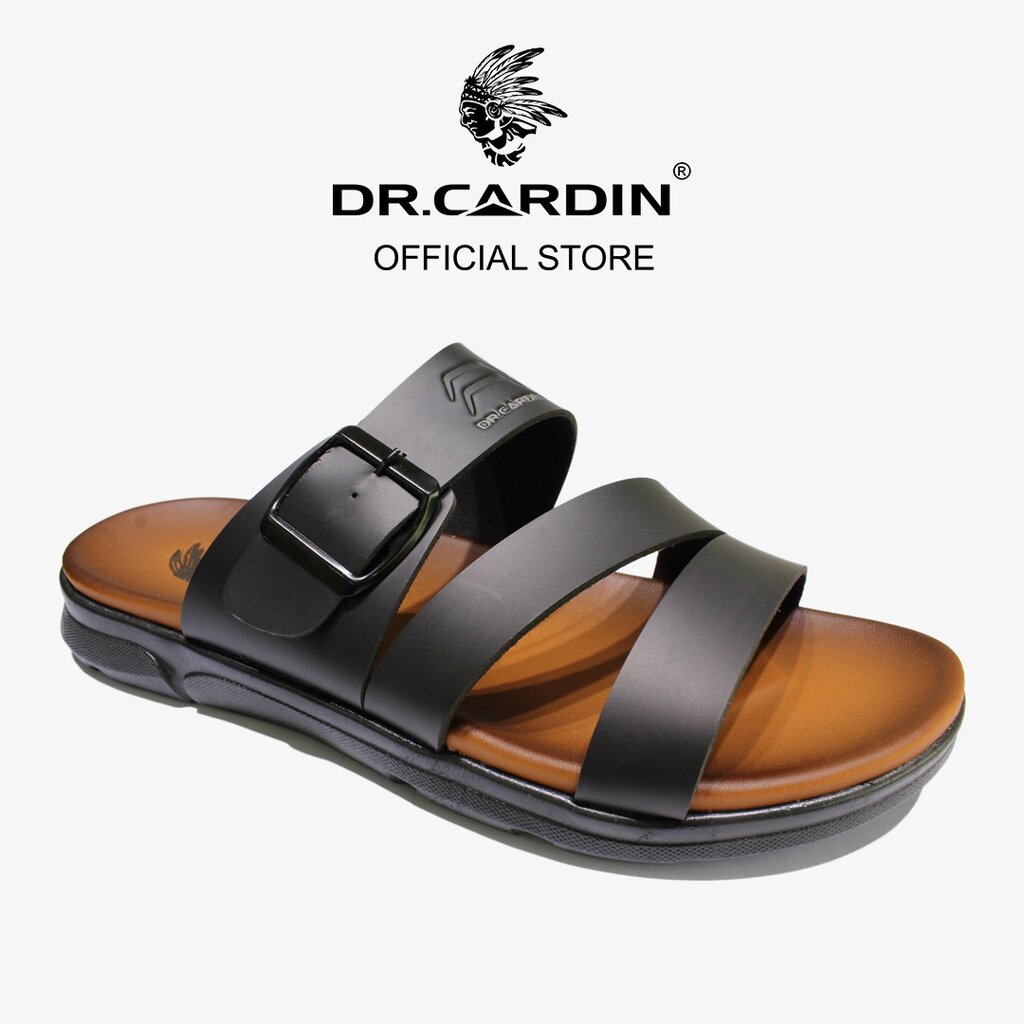 Dr Cardin Men Comfort Sandals with Buckle Detailing D-AC-7932