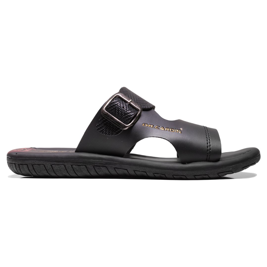 Dr Cardin Synthetic Leather Cushioned Men Sandals D-GHP-7802