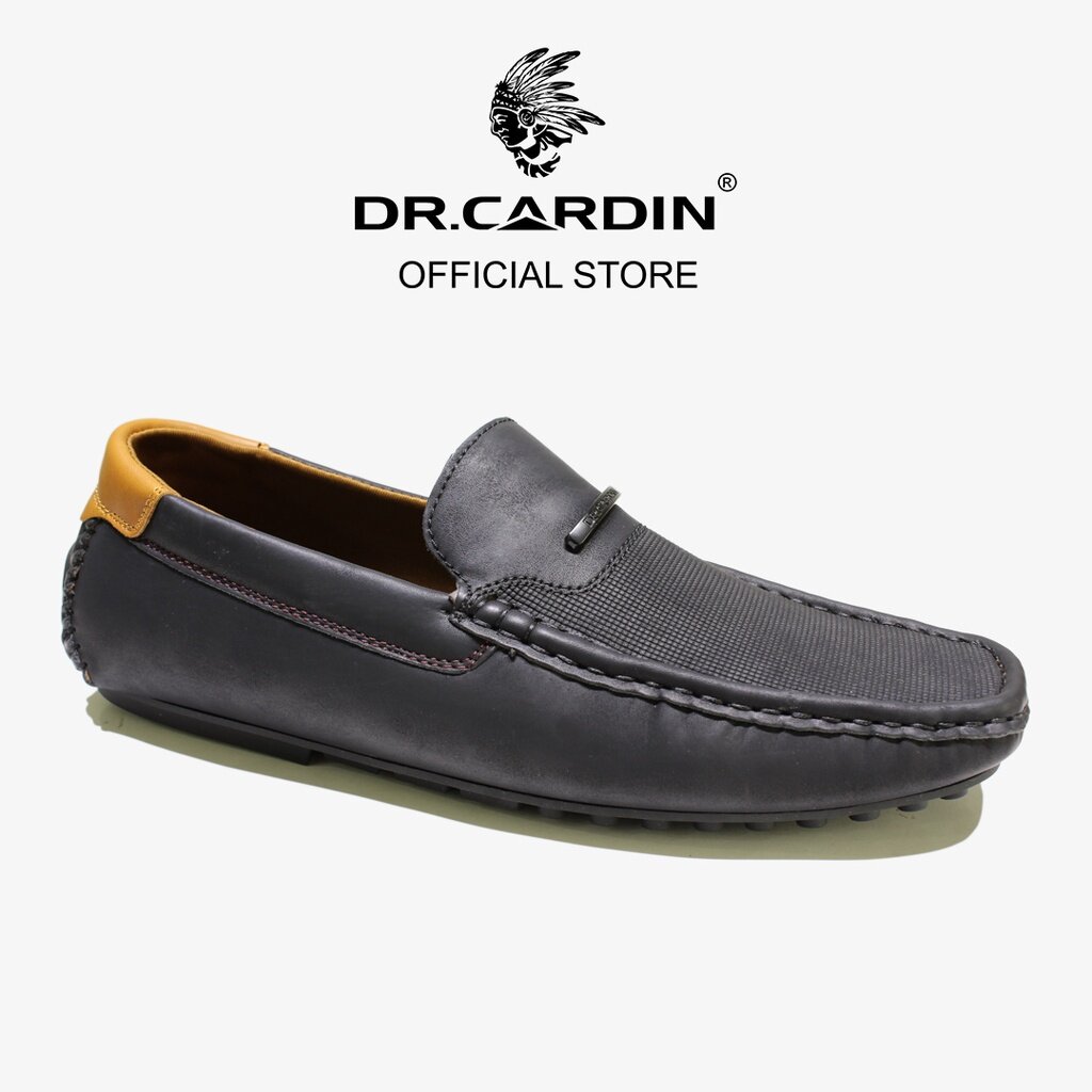 Dr Cardin Men Pillow Foam Faux Leather Comfort Slip-On Moccasin Shoe MJ-60937