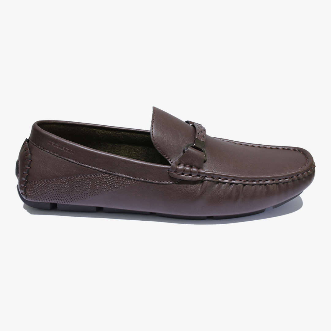 Dr Cardin Men Faux Leather Slip-On Moccasin Shoe AMO-60221