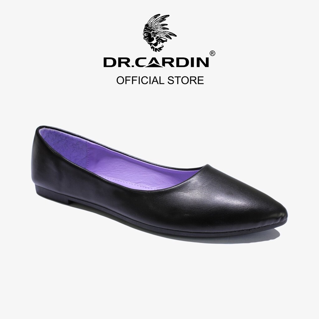 Dr Cardin Ladies Slip on Flexi Flats L-AGH-9050