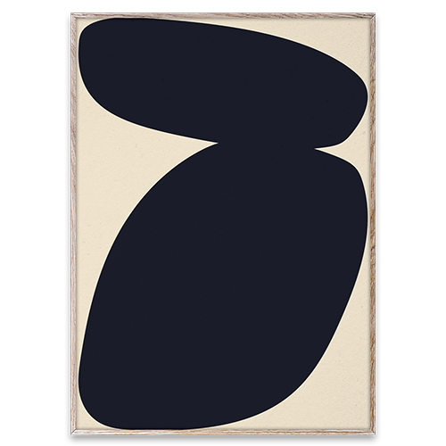 Paper Collective Wall Art Print Poster - Solid Shapes 03