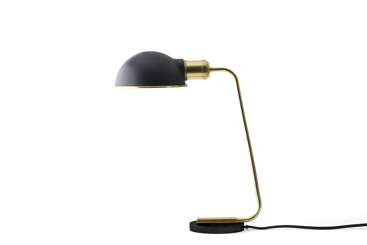 Collister Table Lamp, Polished Brass