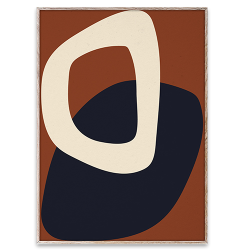 Paper Collective Wall Art Print Poster - Solid Shapes 02