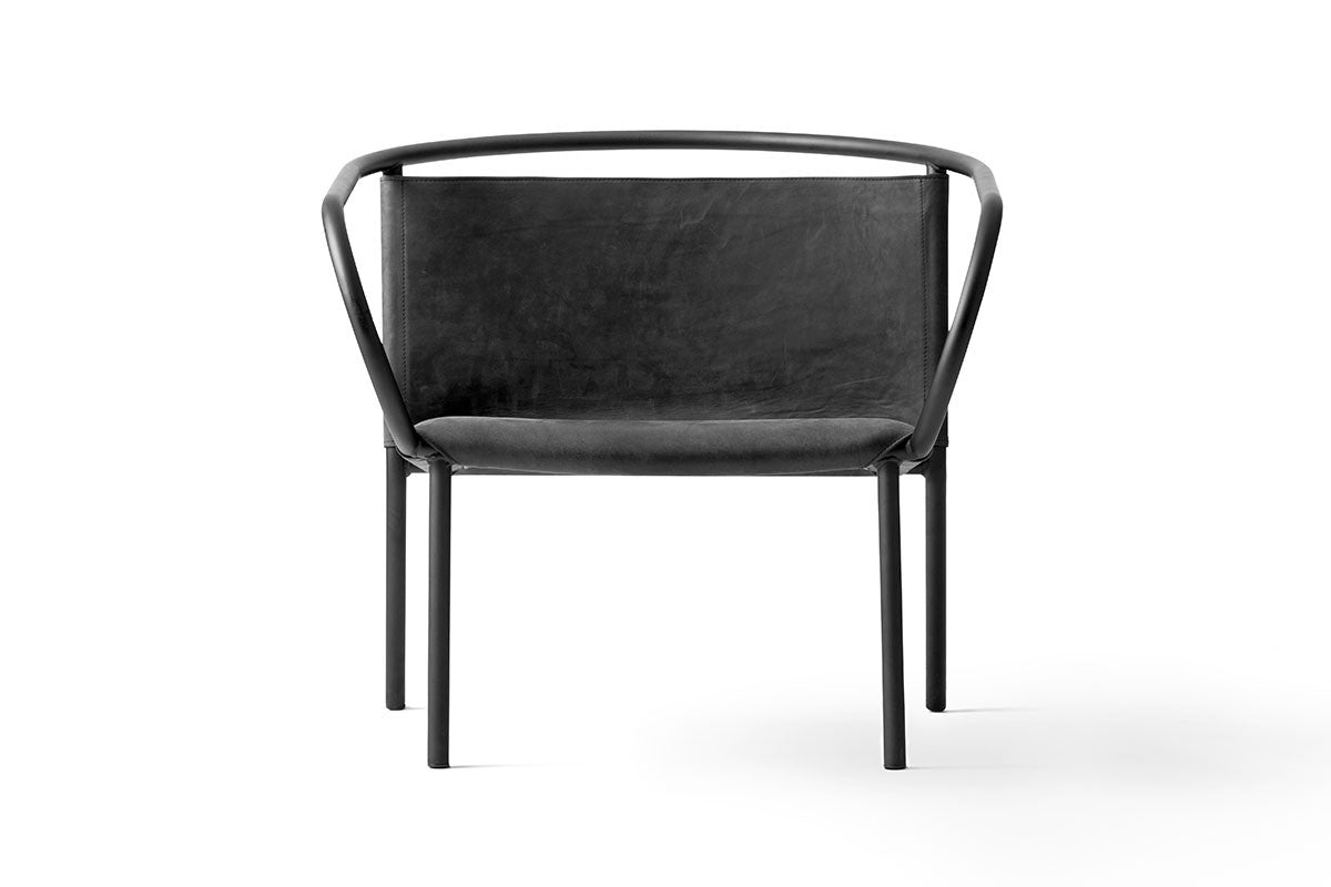 black lounge chair