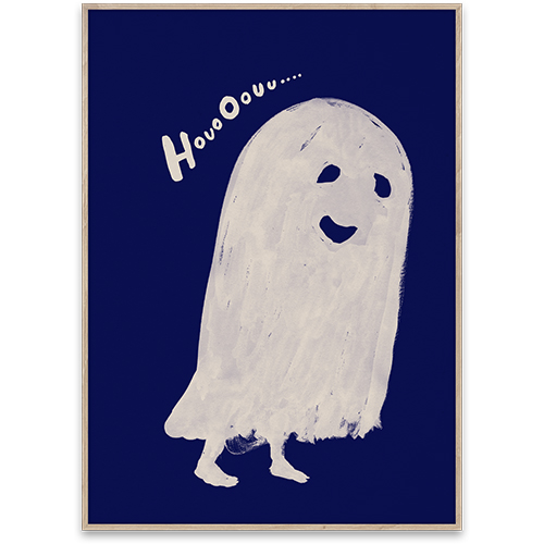 Paper Collective Wall Art Print Poster - HouoOouu White