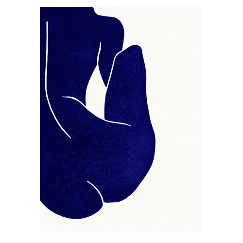 Paper Collective Wall Art Print Poster - Linocut II