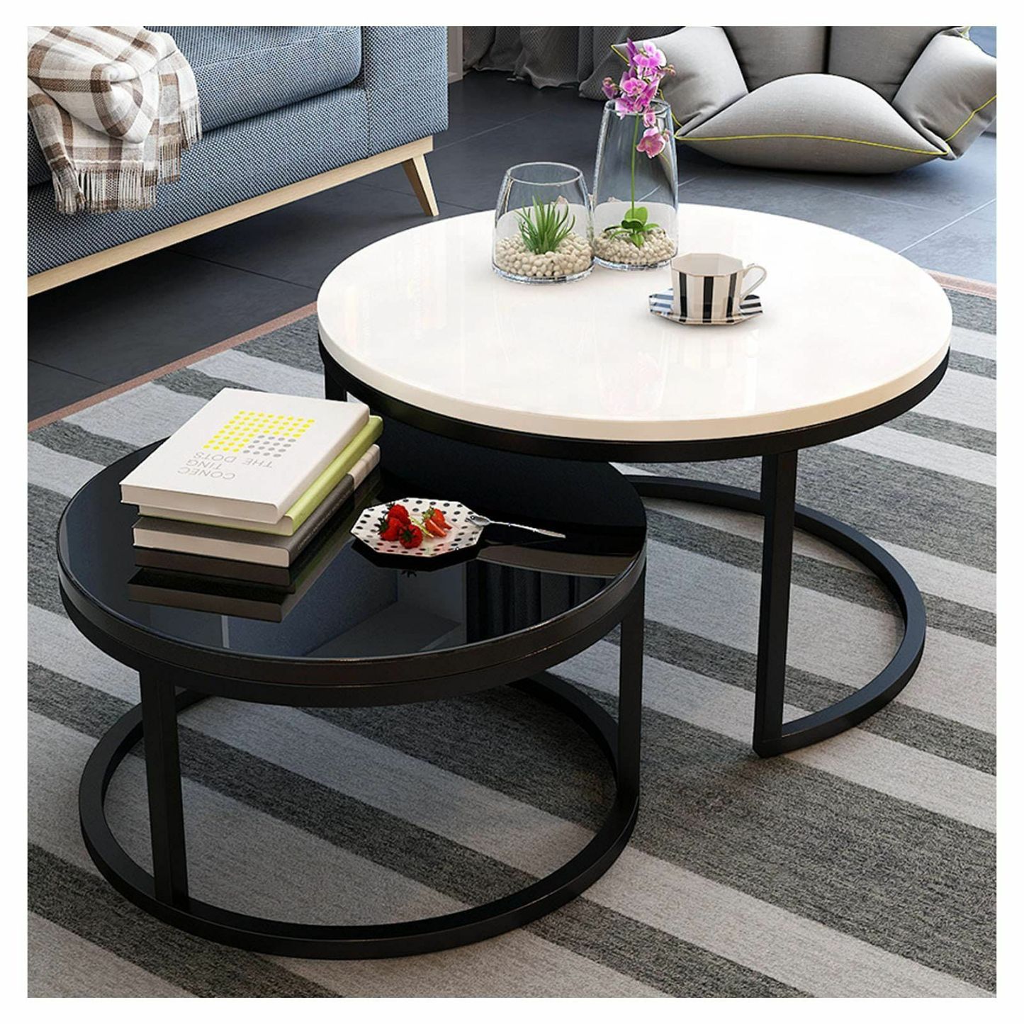 Menith Mono Twin Nesting Coffee Table