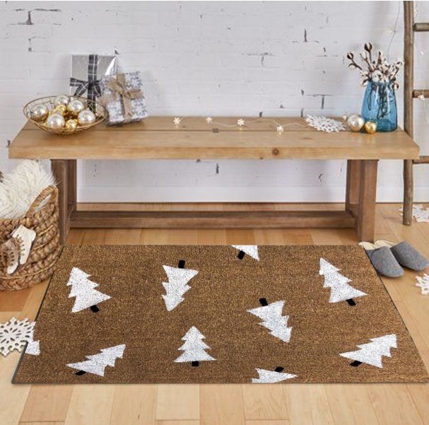 Cozy soft & fluffy Christmas Floor mat / rug