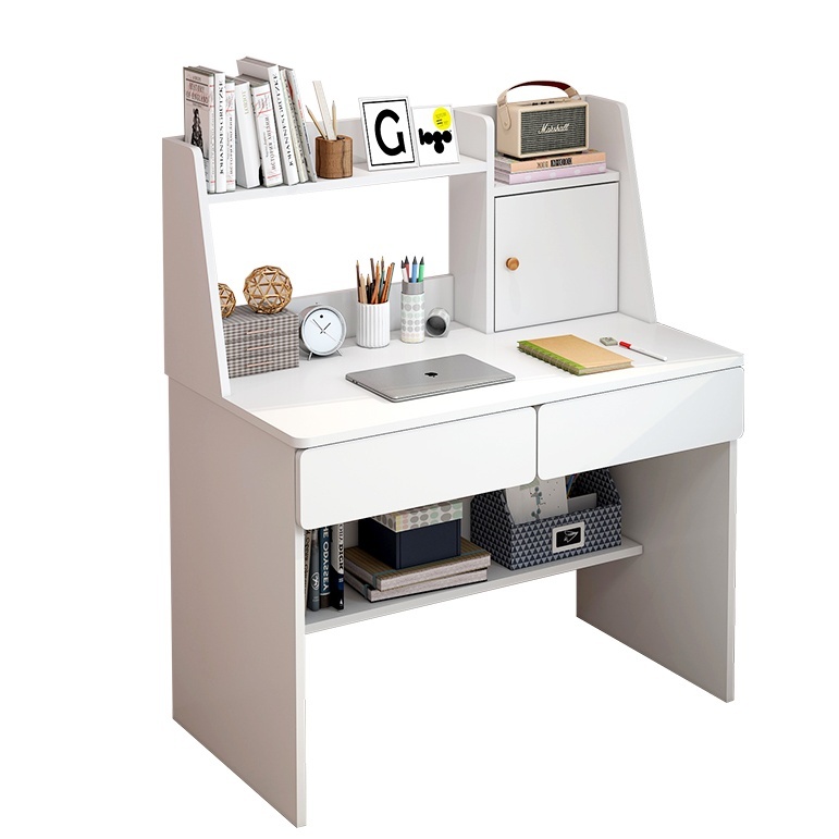 80cm Petit basic minimalist Study Desk with shelf and drawer