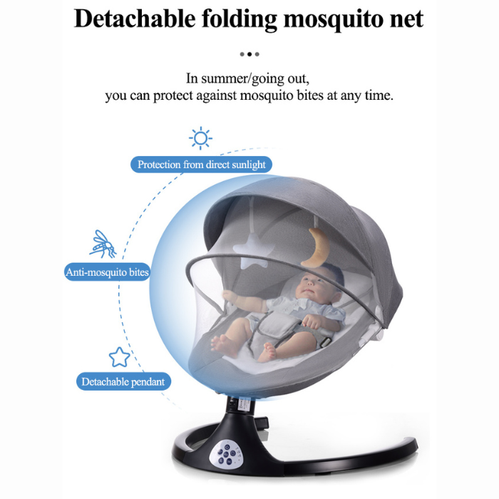 Smart electronic baby cradle / kids chair / rocker