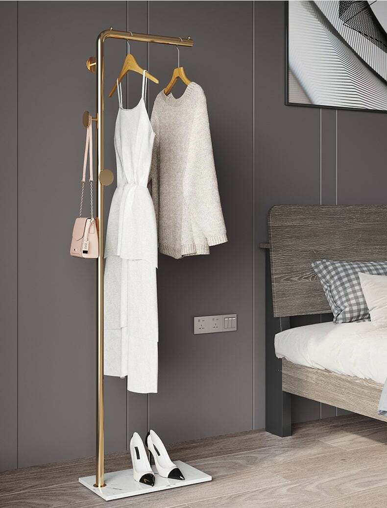 PIXIE GOLD Clothes decorative stand