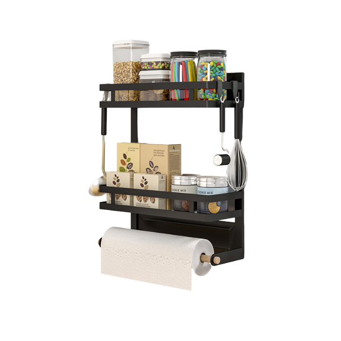 Solid Magnetic Fridge Rack Kitchen Organizer