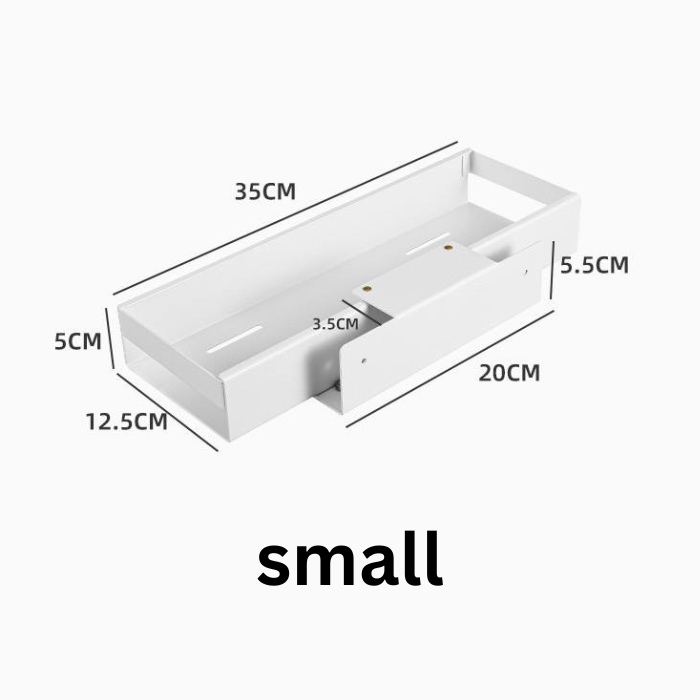 Smart vertical space cabinet sliding pull-out rack | kitchen storage organizer