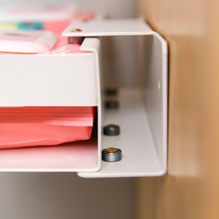 Smart vertical space cabinet sliding pull-out rack | kitchen storage organizer