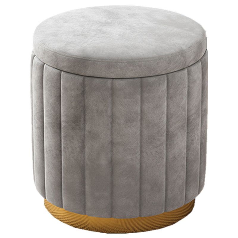 Pouf Suede Dressing table stool