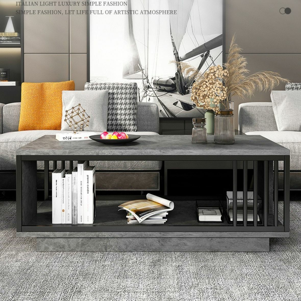 Zeryn Bold statement Coffee Console Table