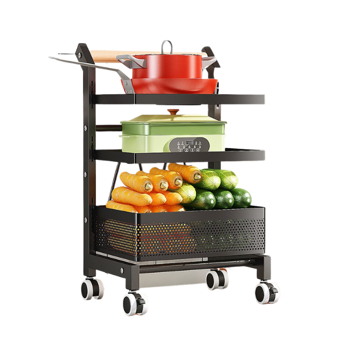 Multi-purpose trolley mesh cart